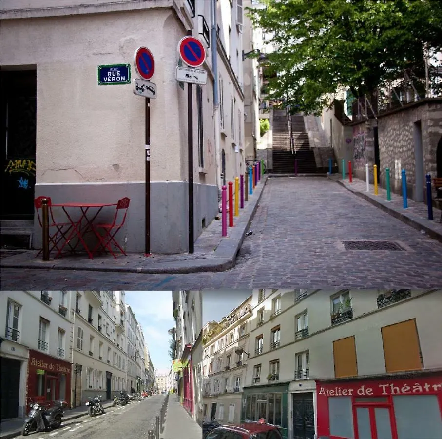 Montmartre Lovely شقة باريس
